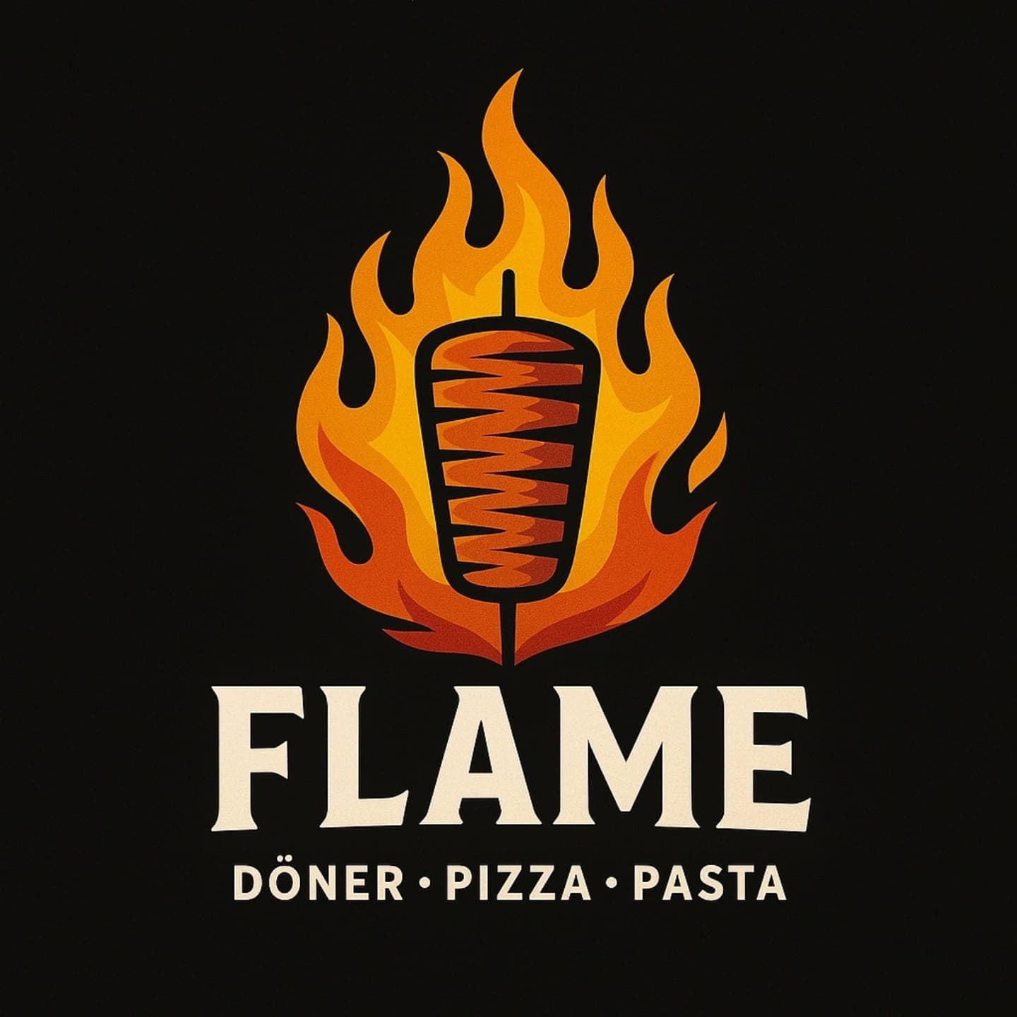 FLAME Döner Pizza Pasta